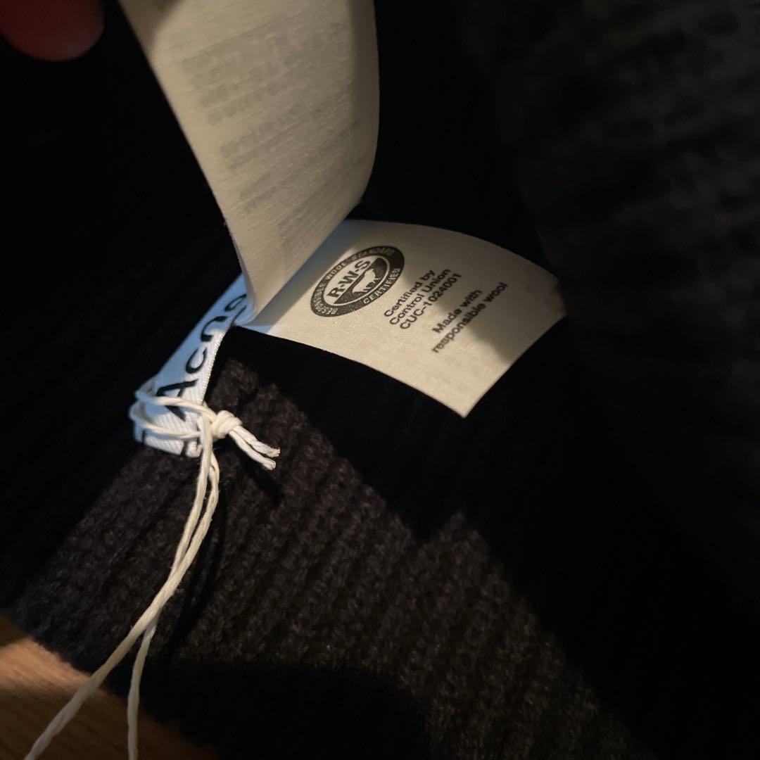 ★AW25新品★Acne Studiousアクネ ストゥディオス　ニットビーニー