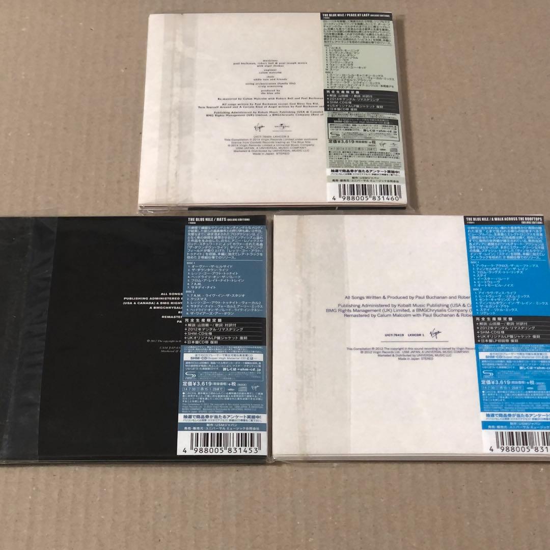 3タイトル SHM-CD 紙ジャケ ブルー・ナイル The BLUE NILE