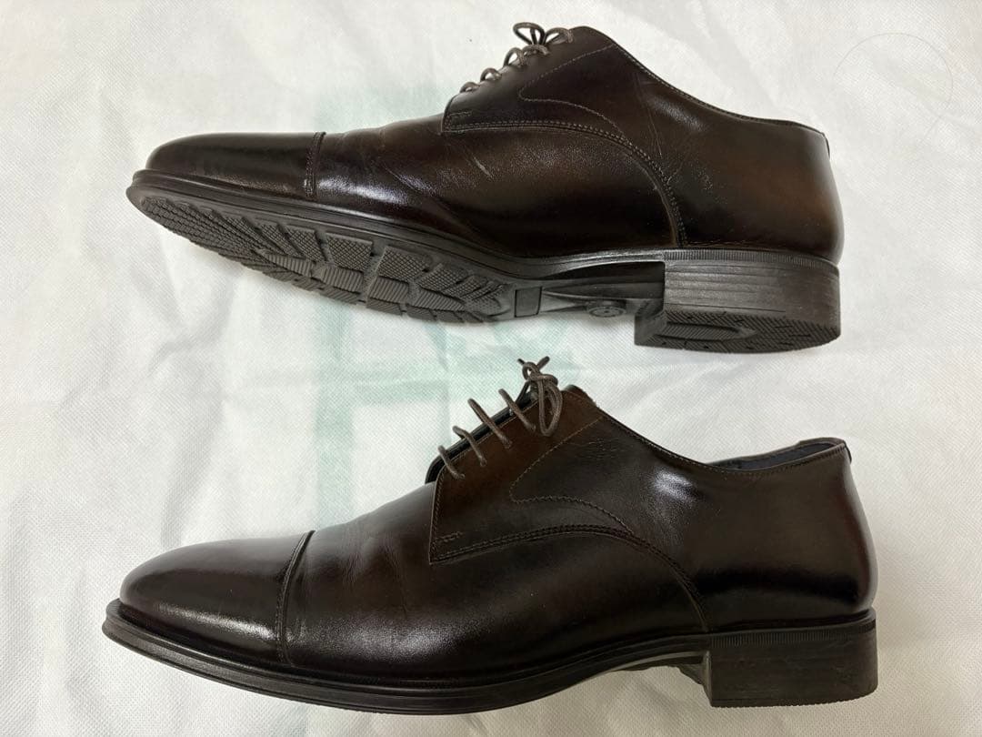 GLR AIR FN/SOLE ストレートチップ2ドレスシューズ　ダークブラウン