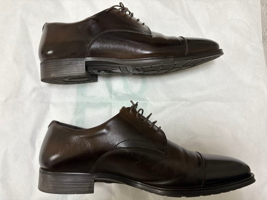 GLR AIR FN/SOLE ストレートチップ2ドレスシューズ　ダークブラウン