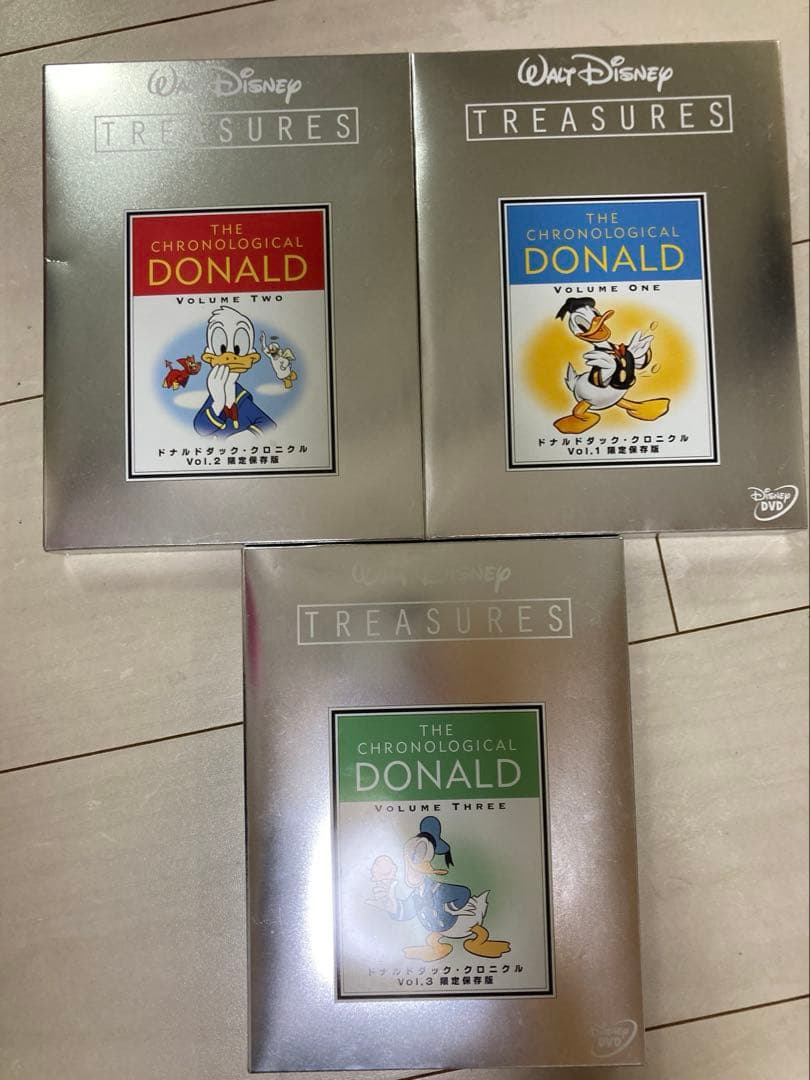 全3巻セット Volume 1, 2, 3 ドナルドダック・クロニクル DVD