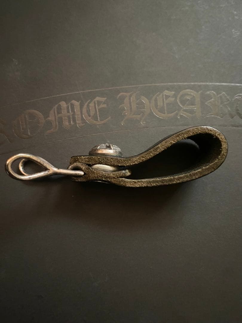 クロムハーツ Wベルトループ スターボタン ブラック 廃盤品　初期