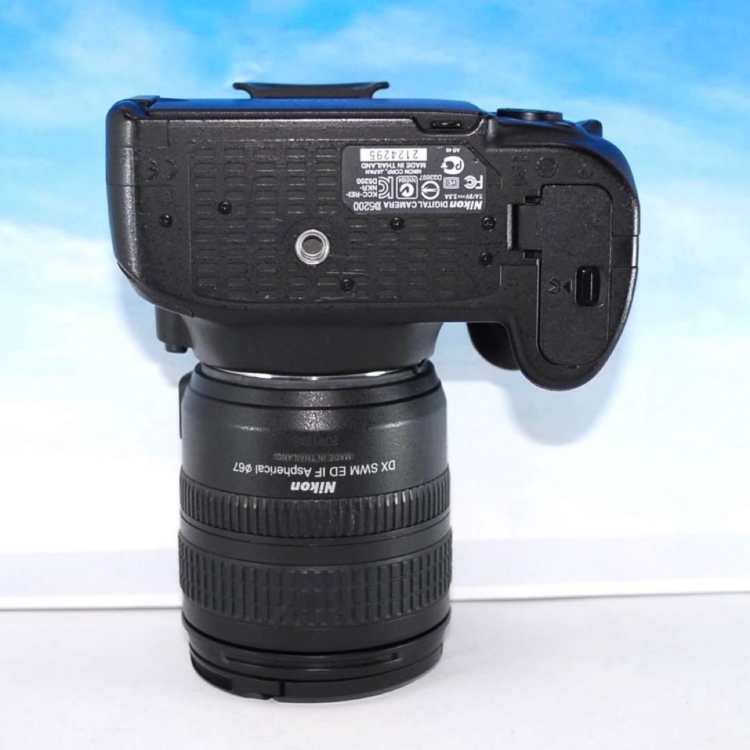 Nikon D5200 レンズキット 18-70mm おまけ多数 即撮影OK