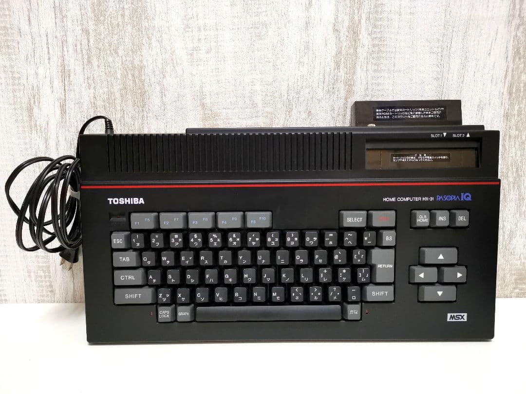 PASOPIA IQ HX-31 東芝 MSX 64K ホームコンピュータ 本体