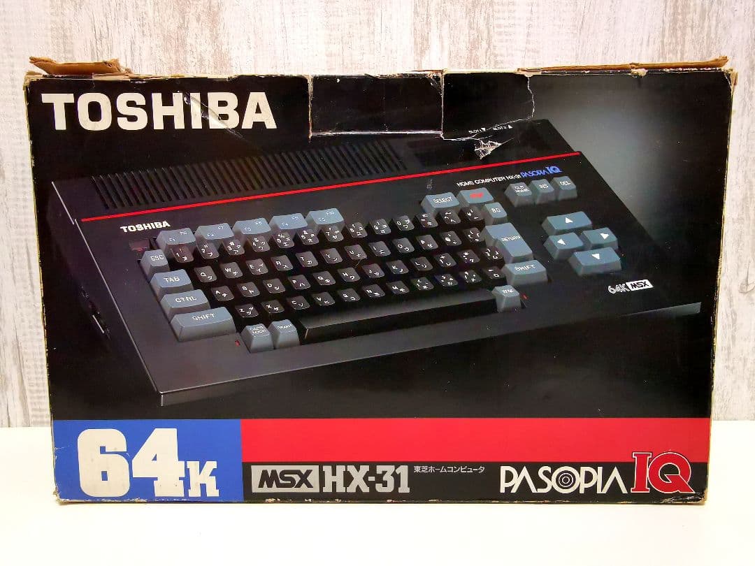 PASOPIA IQ HX-31 東芝 MSX 64K ホームコンピュータ 本体