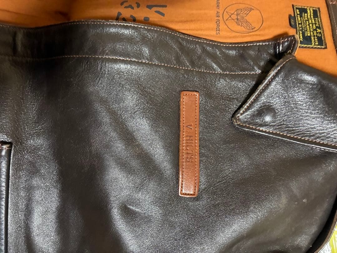 REAL McCOY'S A-2スティーブマックイーンモデル　サイズ42