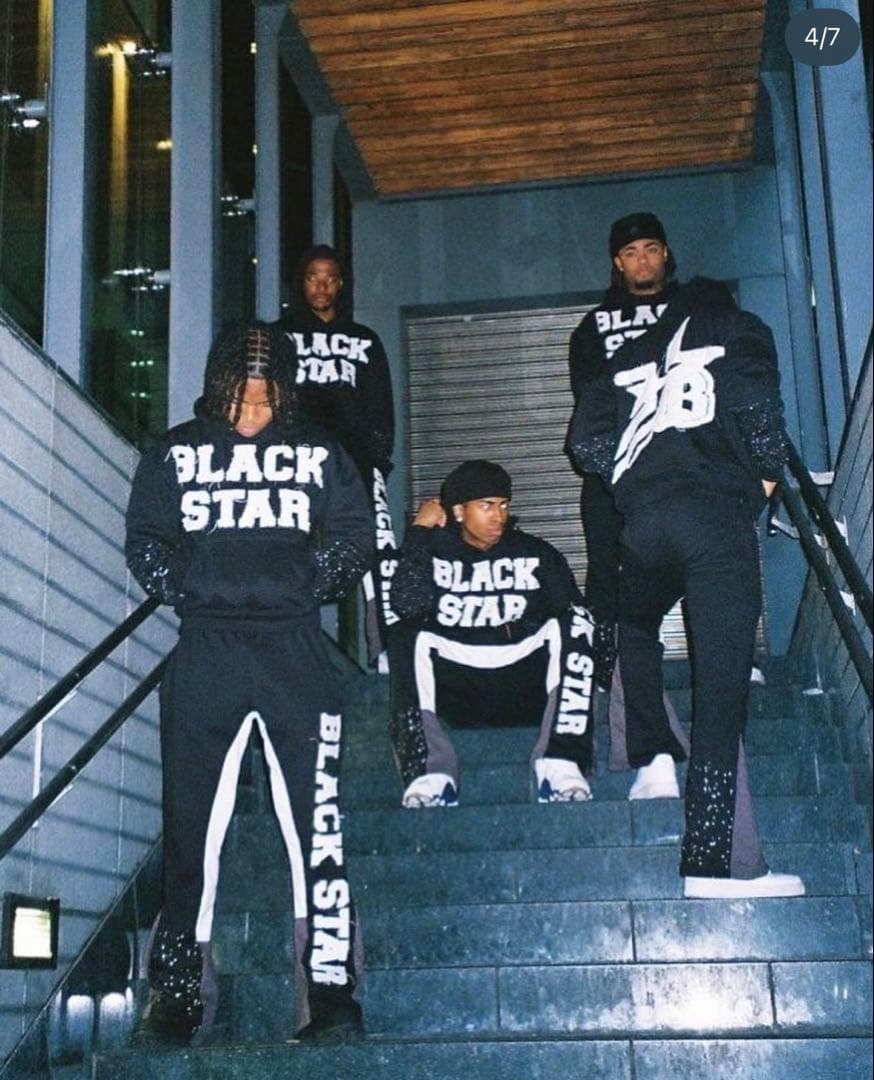 BLACK STAR TRUCK SUIT s size 最終値下げ