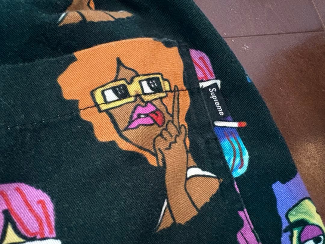 17fw Supreme Gonz Heads Short ハーフパンツ