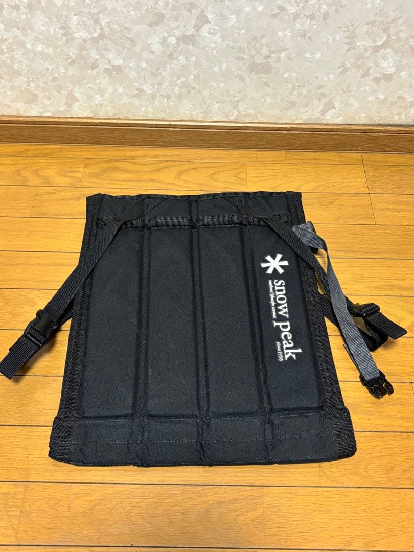 【廃盤】スノーピーク グランドパネルチェア 座椅子