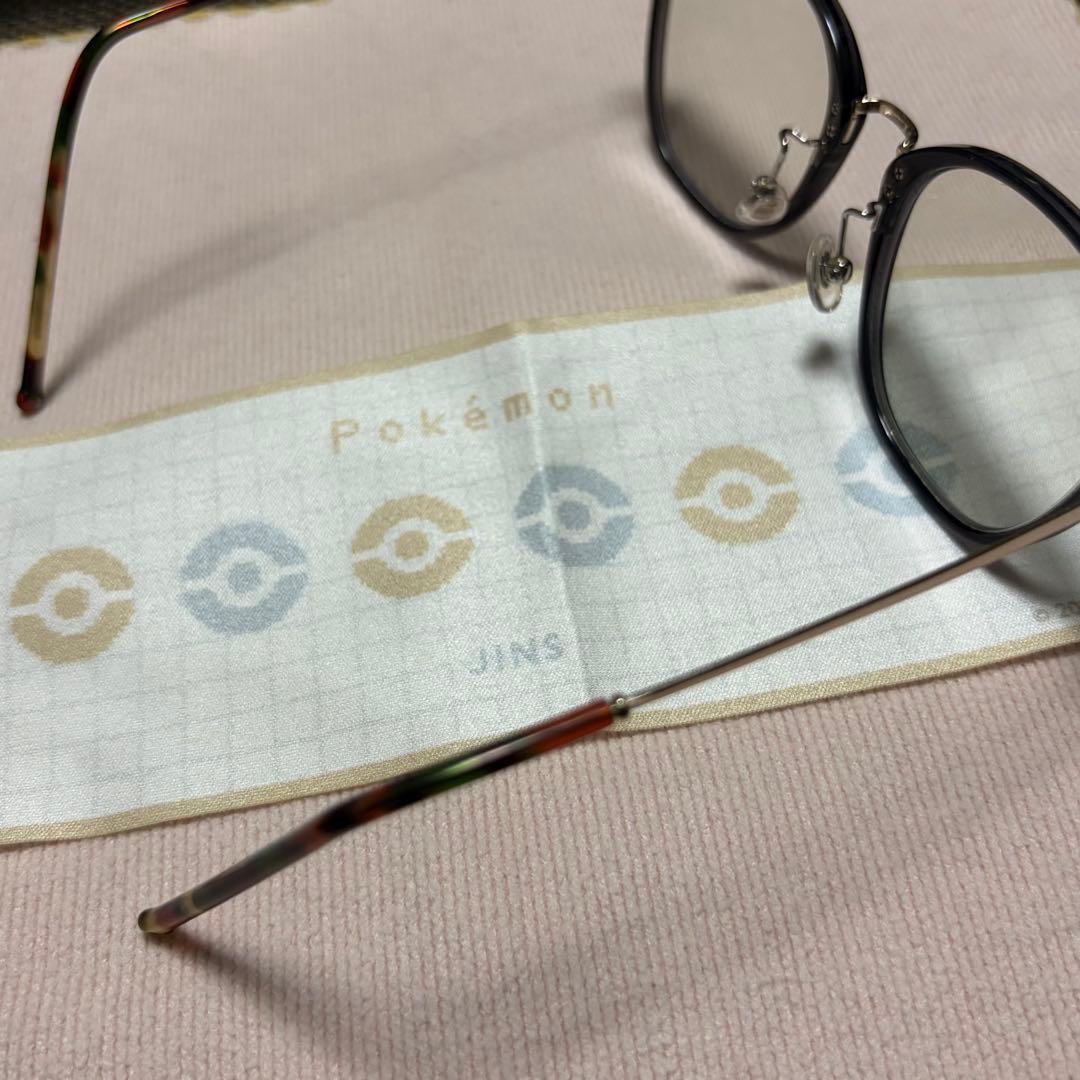 JINS 2021年限定メガネ ポケモン ヒノアラシ ジョウト 度あり