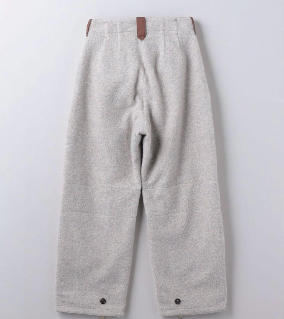 6 (ROKU) ボアジップパンツ 34サイズ