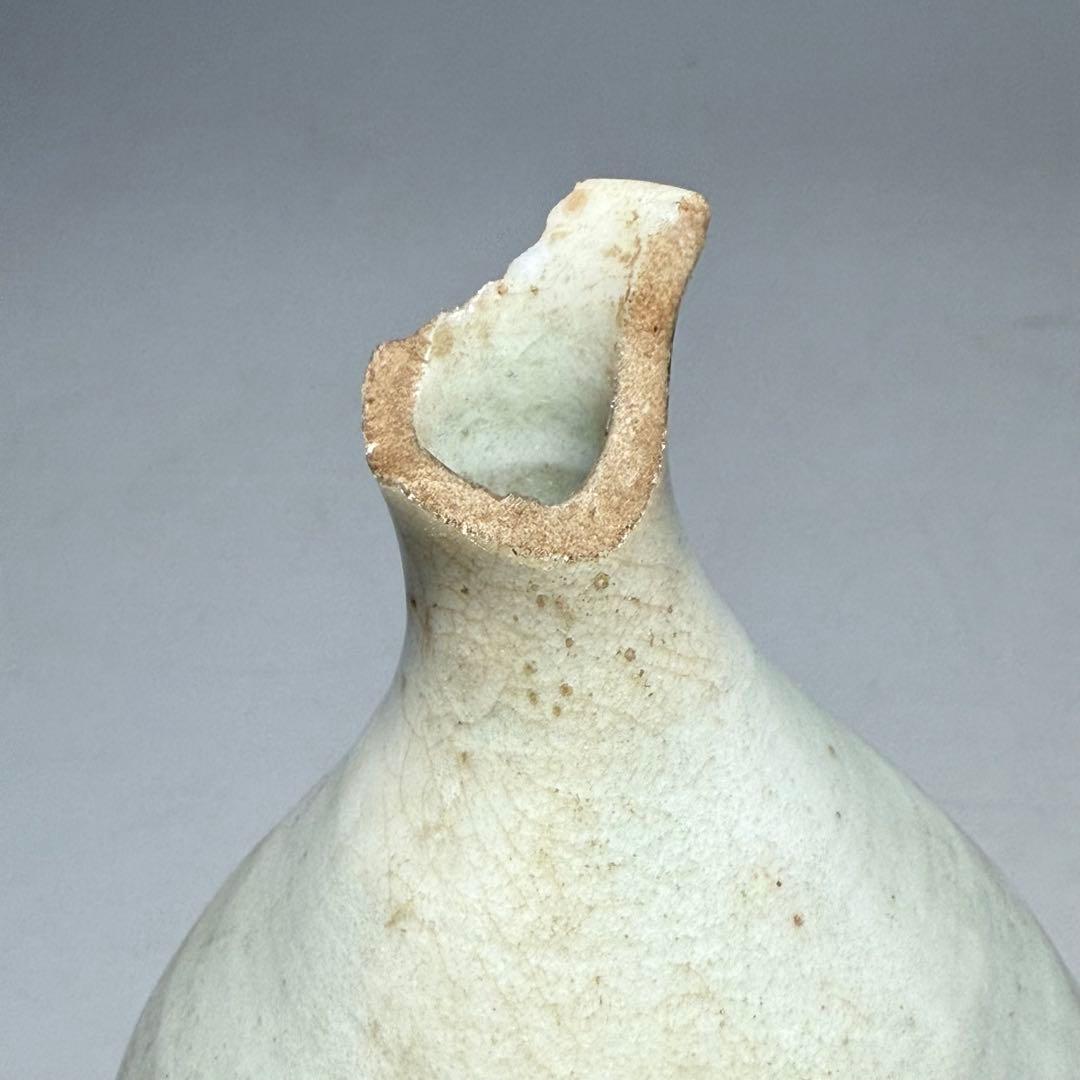 初期伊万里　染付草文様　徳利　小瓶　箱付　1600年前半　登窯　江戸初期　出土品