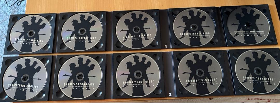 【BOØWY】コンプリートBOX 10枚組 デジタルリマスター版