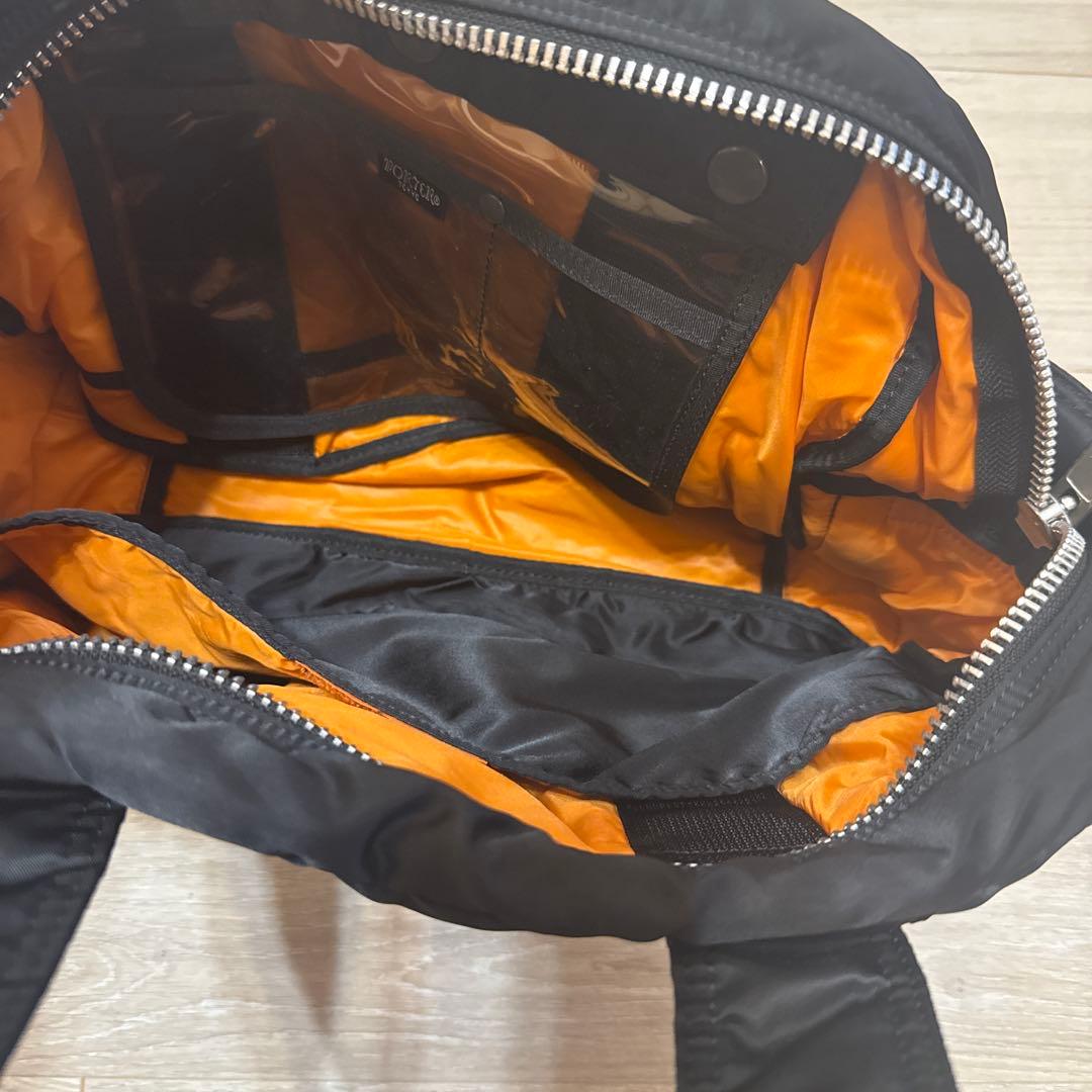 ポーターブラック ボストンバッグ