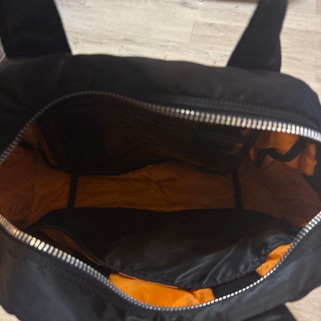 ポーターブラック ボストンバッグ