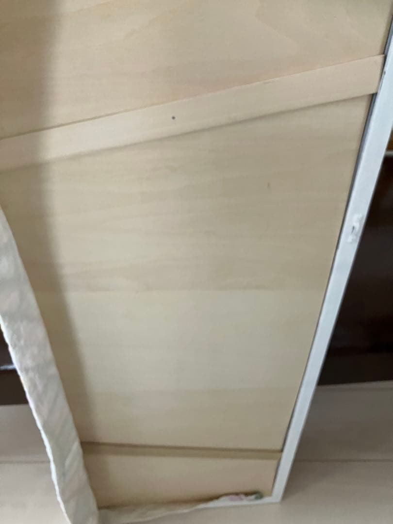 アンティークキルト　ダブルウエディング　フレームキルト