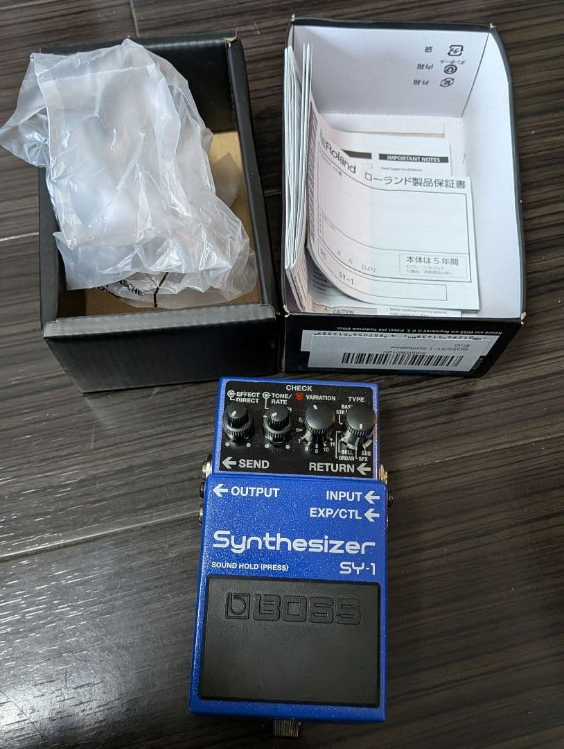 【ふうとー】BOSS SY-1 エフェクター