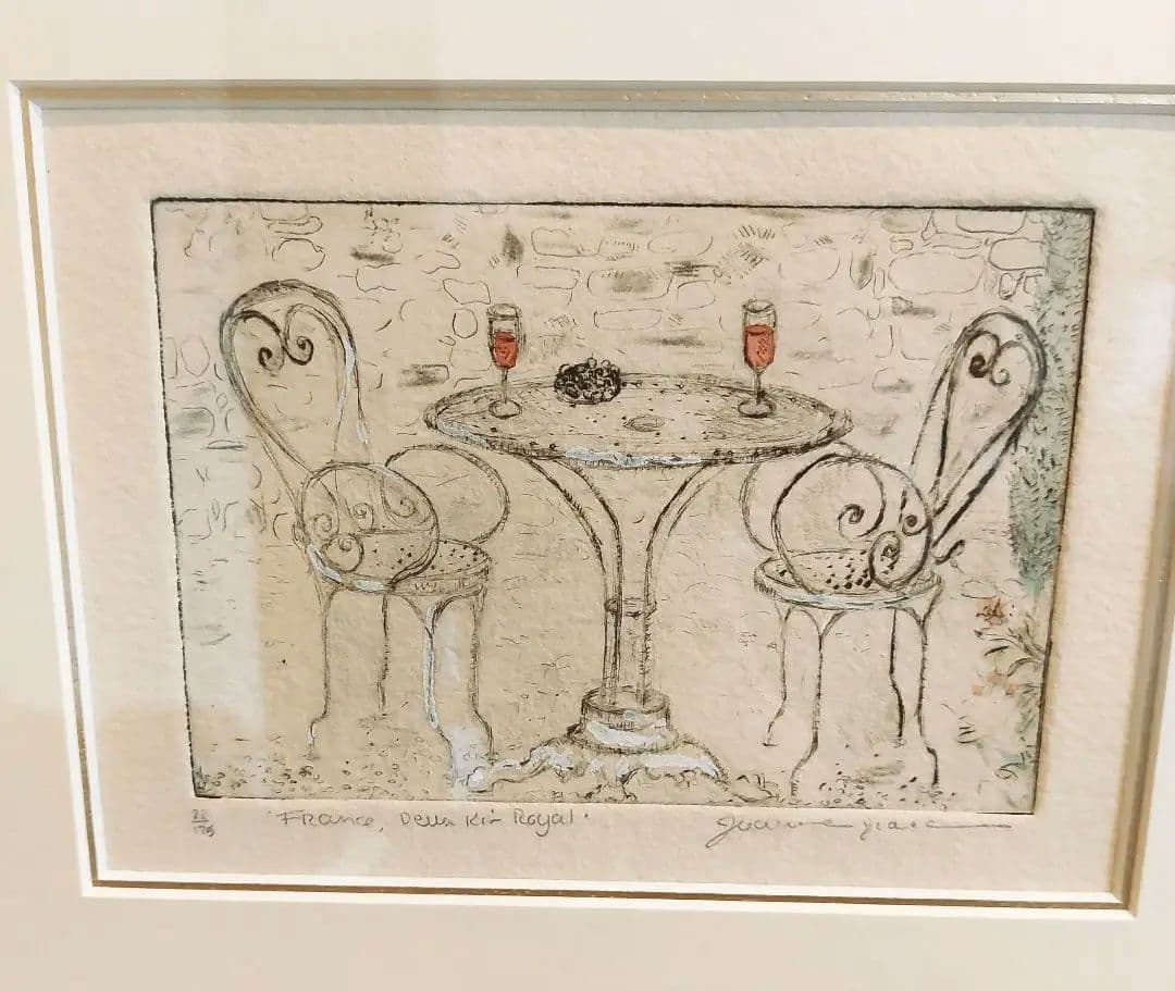 美品 ジョアン・アイザック「キー・ロワイヤル　2人分」直筆サイン入り