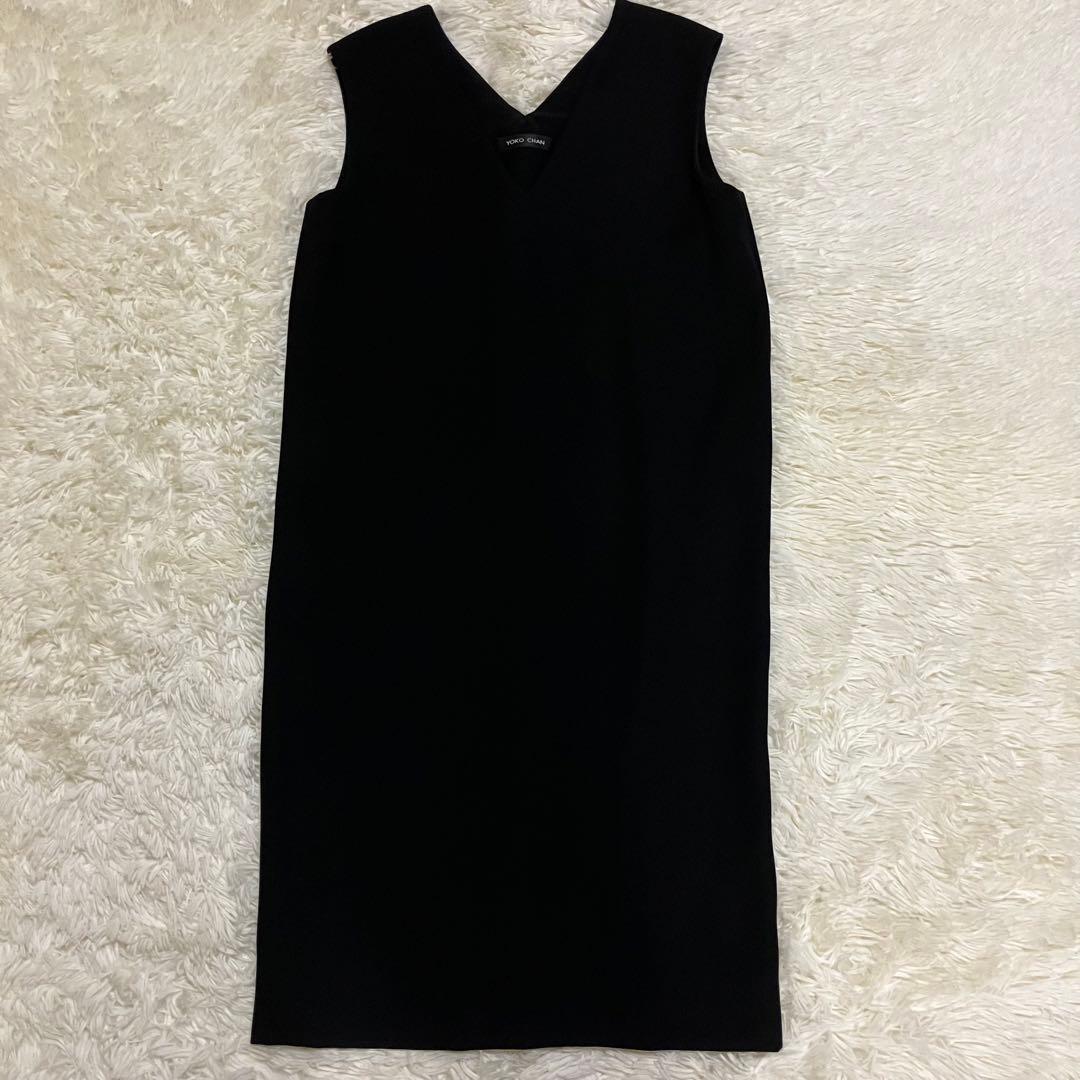 ヨーコチャン　バック　パール　ブラック　ワンピース