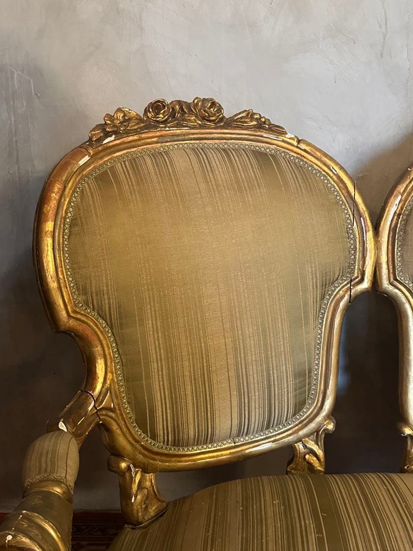 【やっちゃん】ルイ15世　ソファースタジオ　撮影　ディスプレイ用