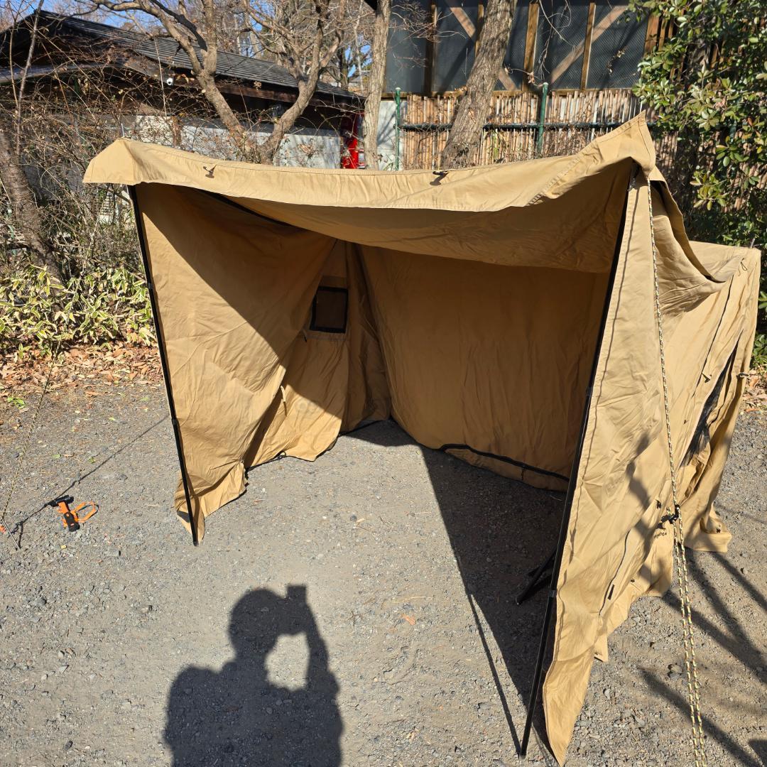 【GO Glamping】パップテントTC +〈豪華カスタムフルSET！〉