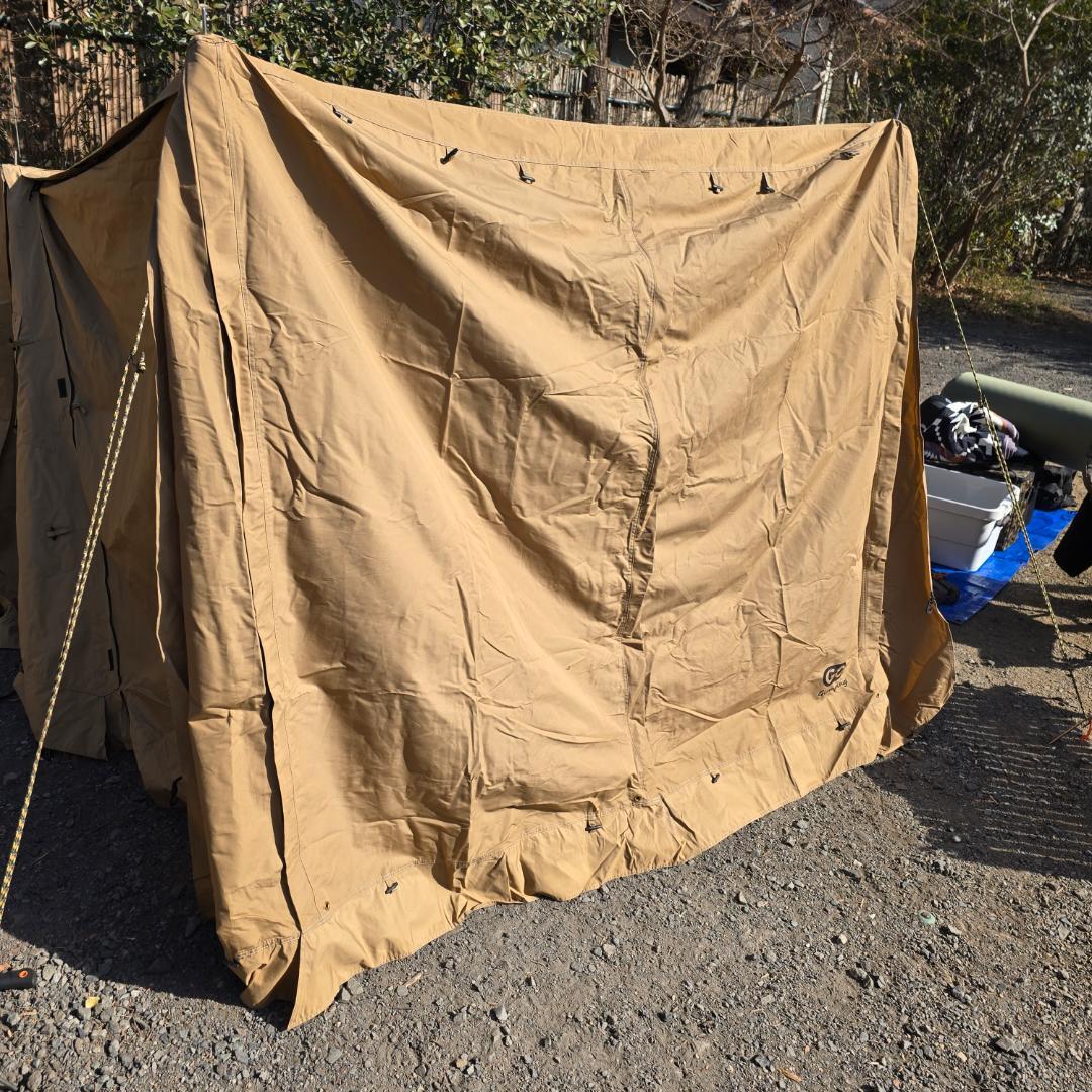 【GO Glamping】パップテントTC +〈豪華カスタムフルSET！〉