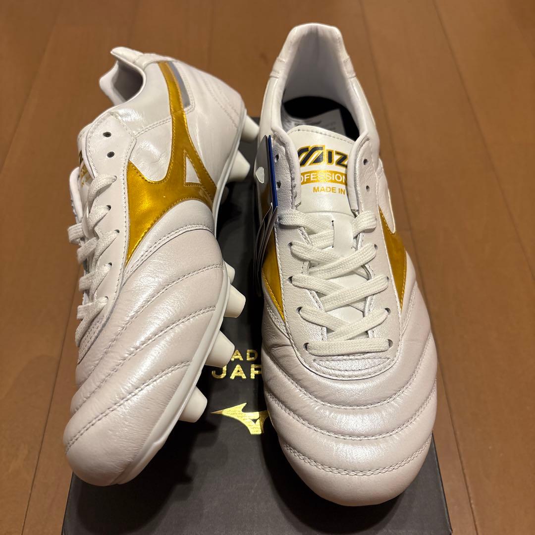 値下げ‼️モレリア2Japanホワイト/ゴールド 27.0