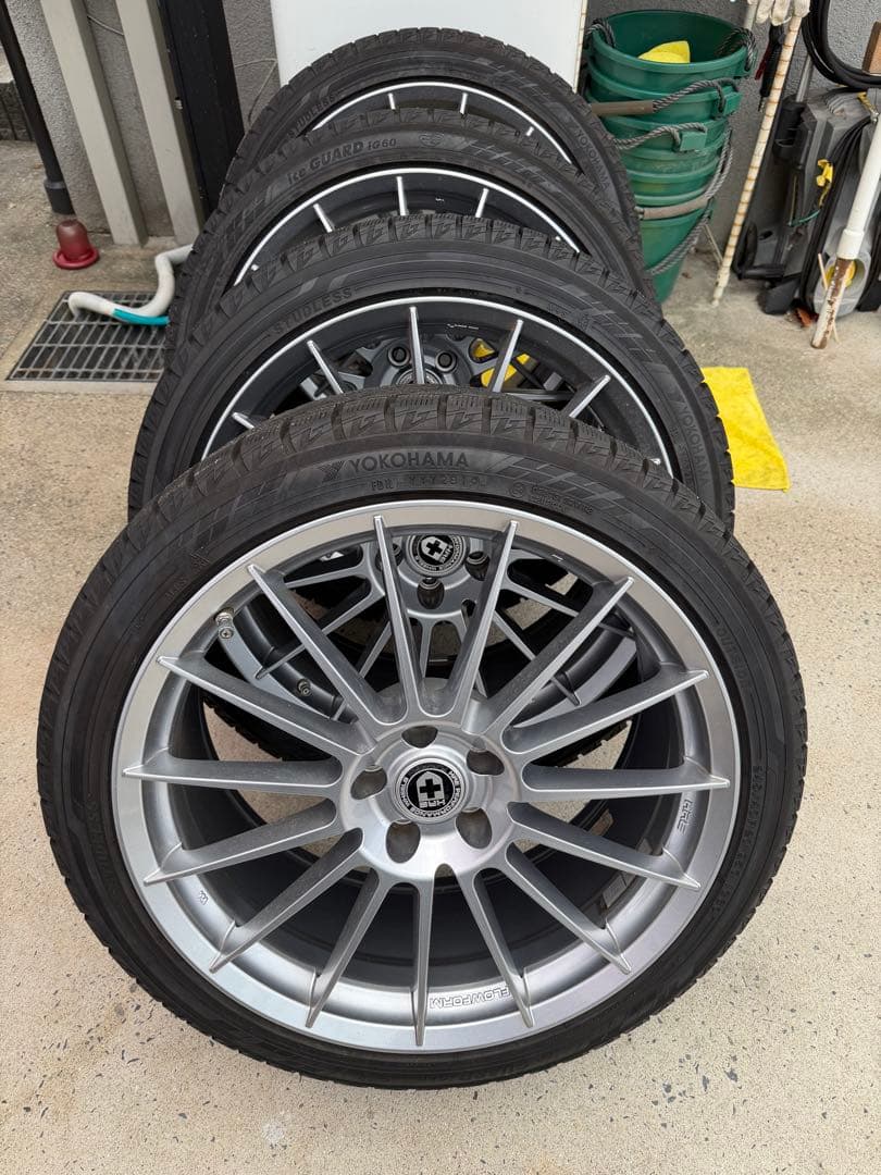 HRE 20インチ ホイールセット 横浜スタッドレスタイヤ