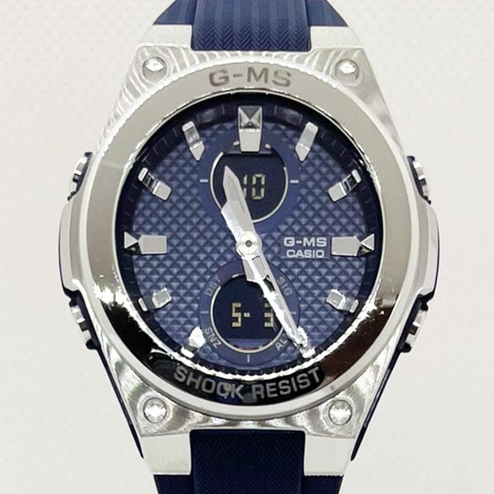 カシオ BABY-G ジーミズ G-MS アラクロ ネイビー MSG-C100