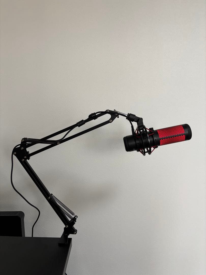 HYPERX コンデンサーマイク 赤