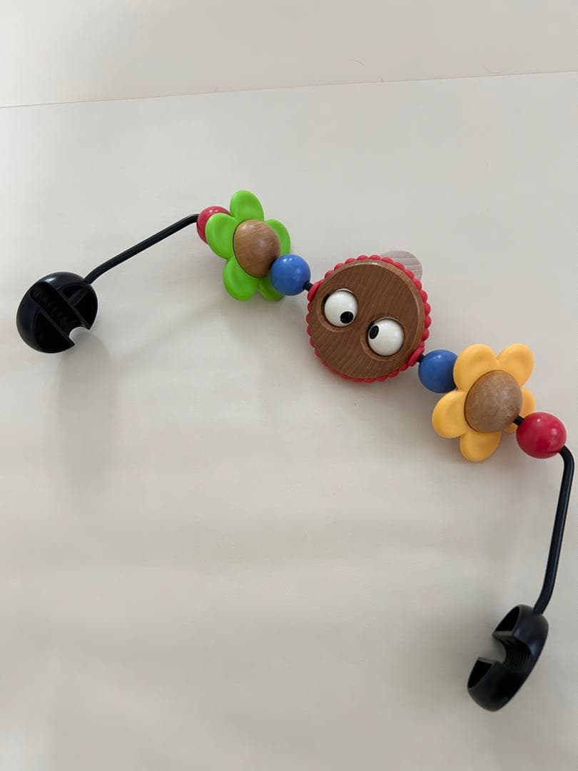 BabyBjorn バウンサー ブラウン おもちゃバー付き