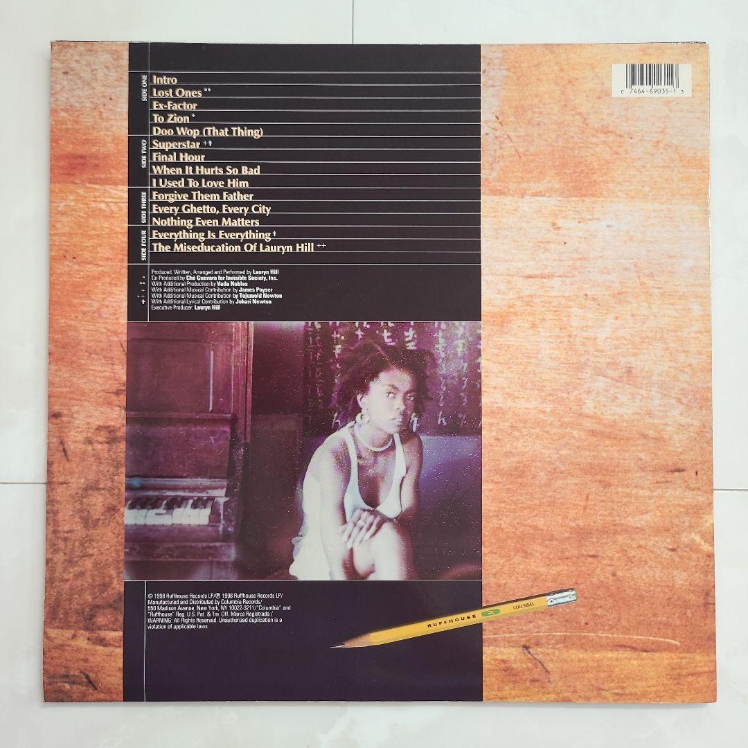 ★ＵＳオリジナル盤★『ミスエデュケーション』ローリン・ヒル２枚組アナログ盤