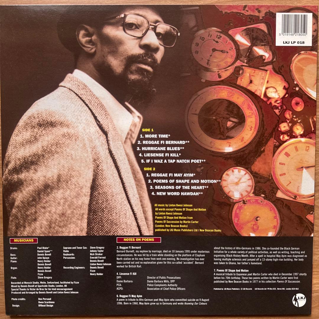 Linton Kwesi Johnson – More Time