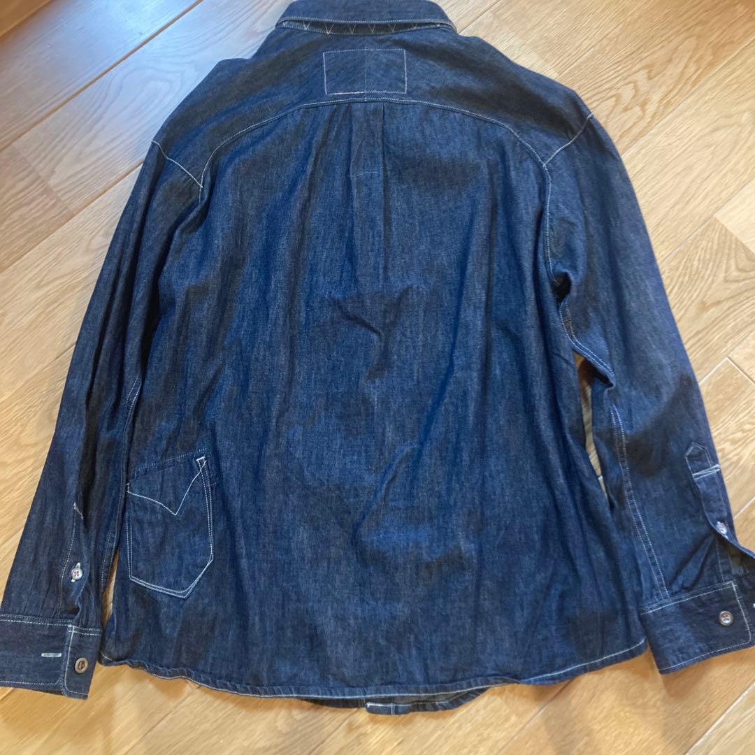 ★新品★ジョンブル★デニムシャツ★カッコ可愛い★