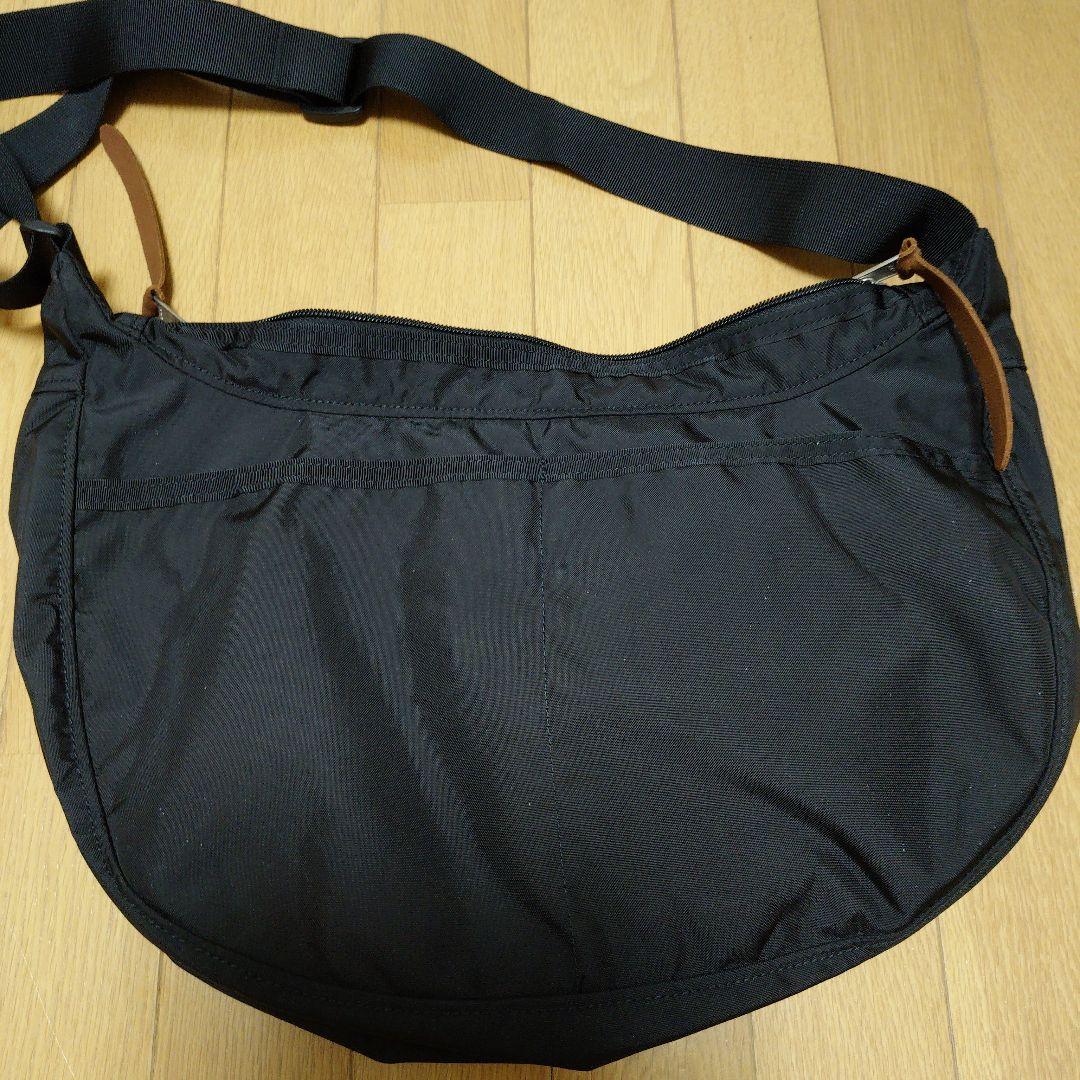 GREGORY ブラック ショルダーバッグ