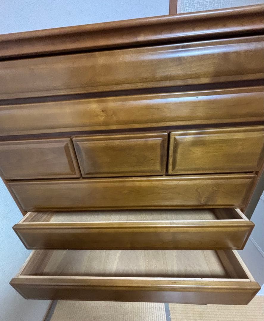 最終値下げ‼︎ 処分！【たのメル便発送】 天然木 整理タンス 和ダンス