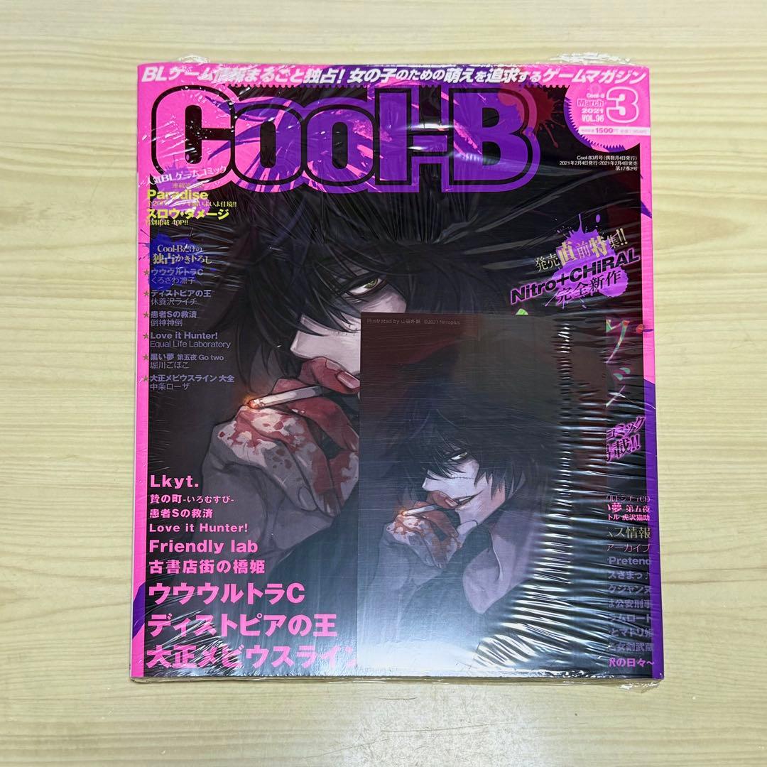 【Cool-B】2021年3月号 スロウダメージ ポストカード付き