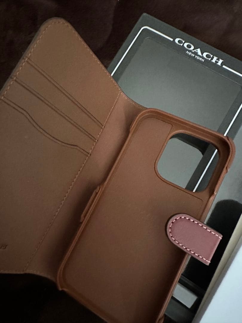 ★本日削除★COACH iPhone 14 Pro 用 花柄ケース　新品　未使用