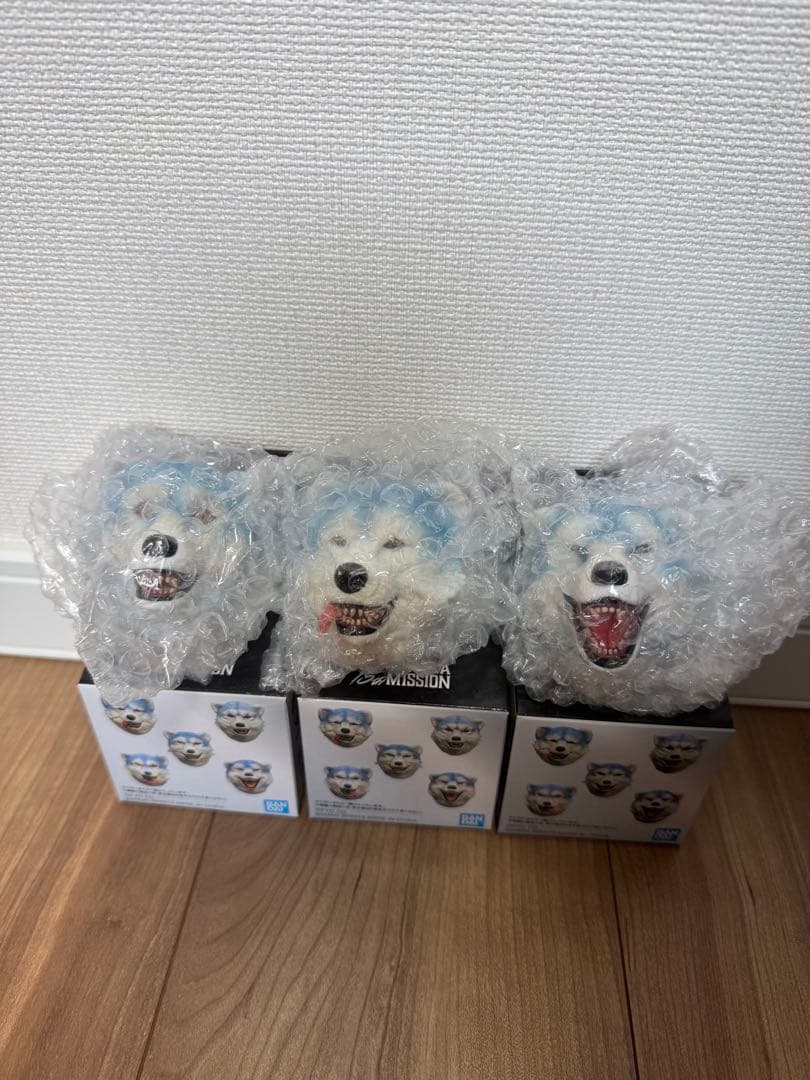 マンウィズ一番くじ　H賞フェイスマグネット×3 K賞×6まとめ売り‼️