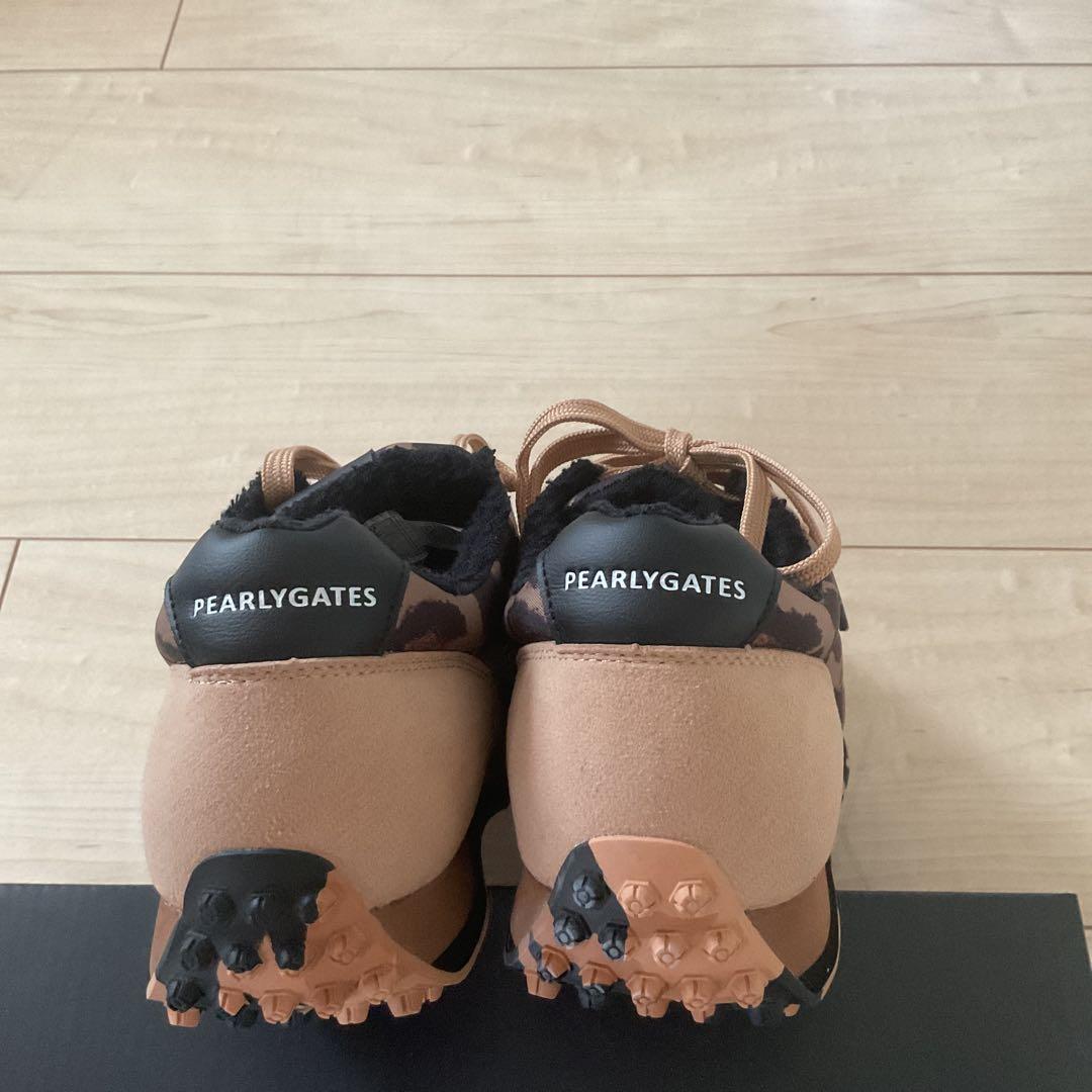 【新品】パーリーゲイツ　ゴルフシューズ　23.5センチ　エコメルカリ便可能な方