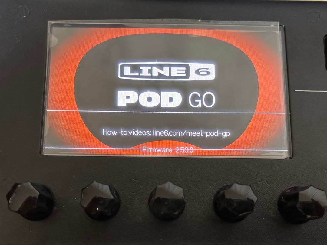 LINE 6 POD GO ギターエフェクター