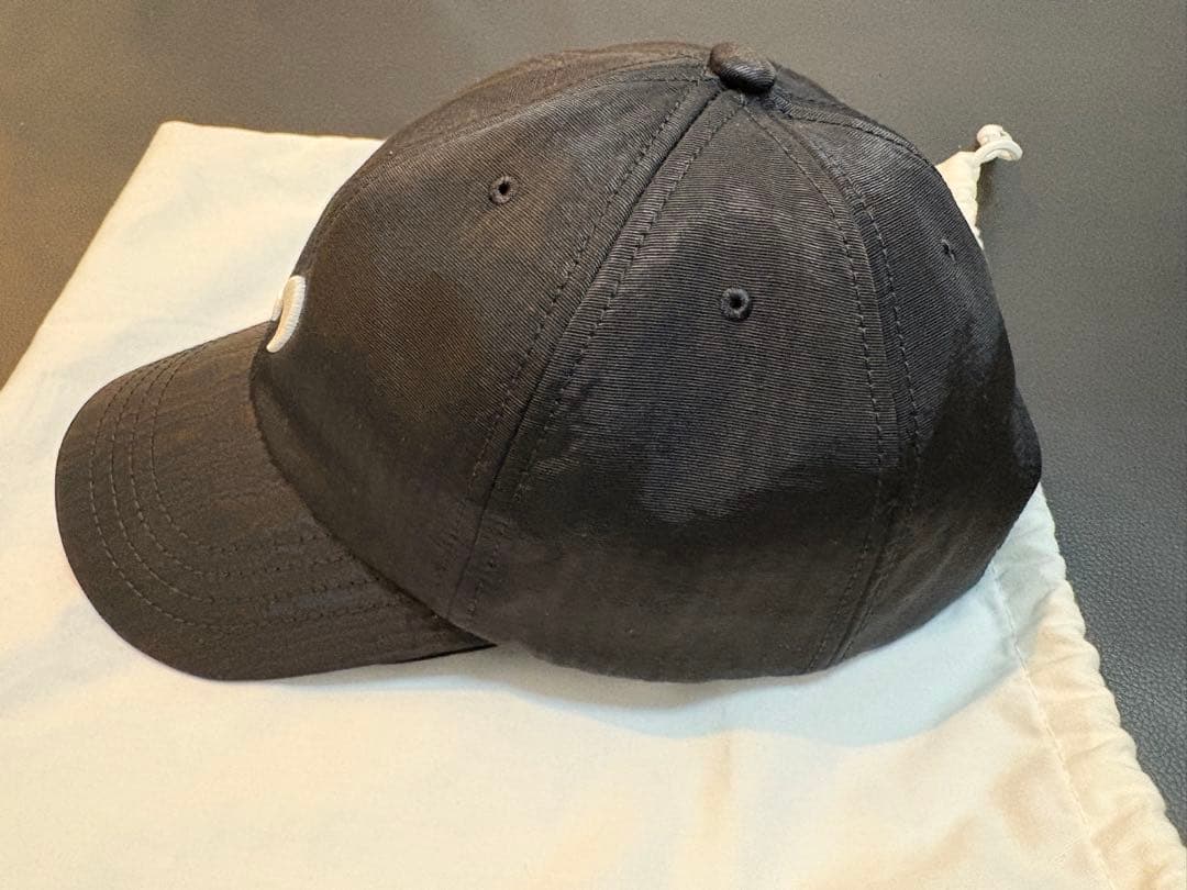 MARINE SERRE ブラックキャップ 収納袋付き