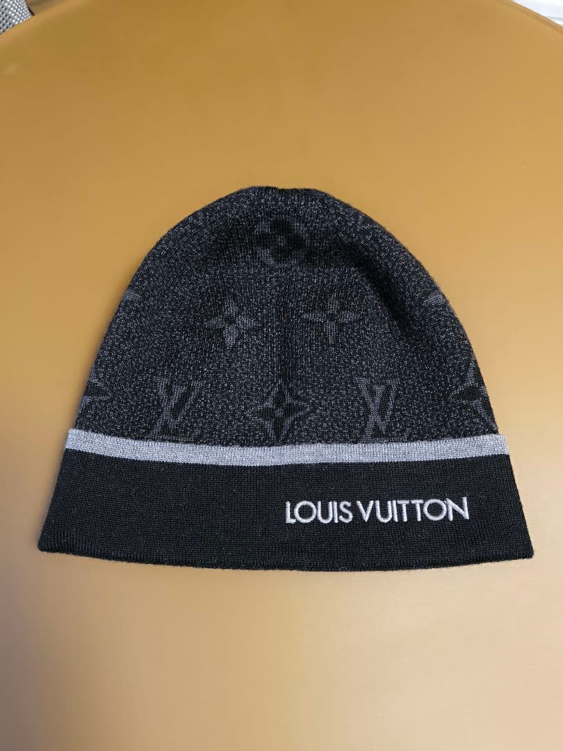 LOUIS VUITTON ニット帽 マイ・モノグラム・エクリプス