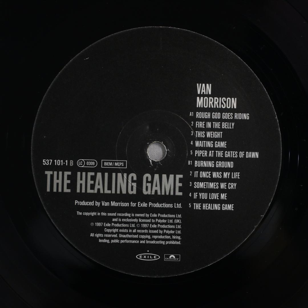 英LP Van Morrison The Healing Game 初回プレス