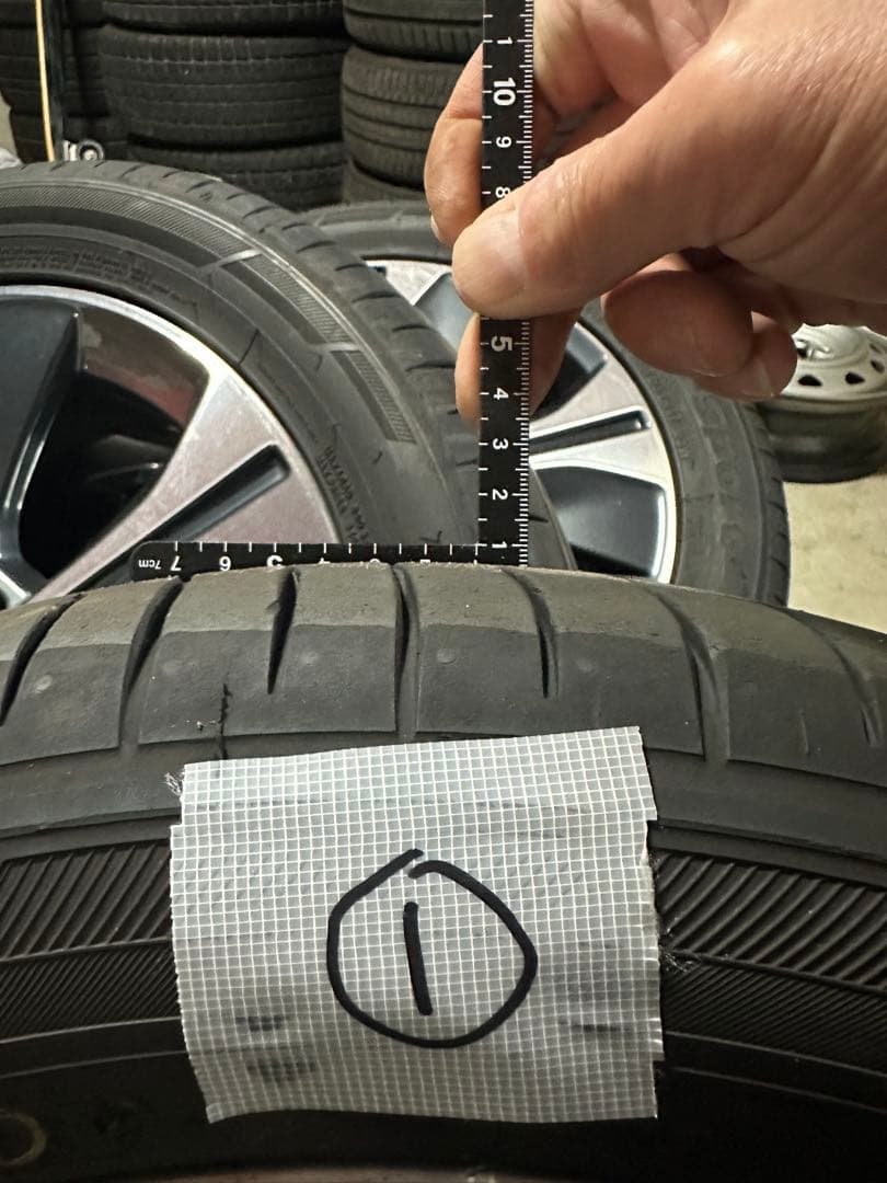 日産 17インチ ホイールセット タイヤ付き　１２日までの特価