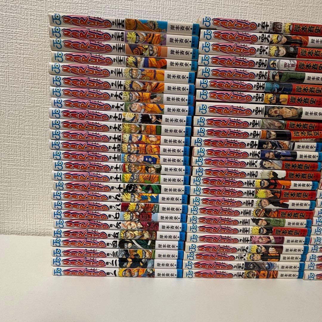 NARUTO 全巻セット 1〜72巻外伝 小説疾風伝2冊