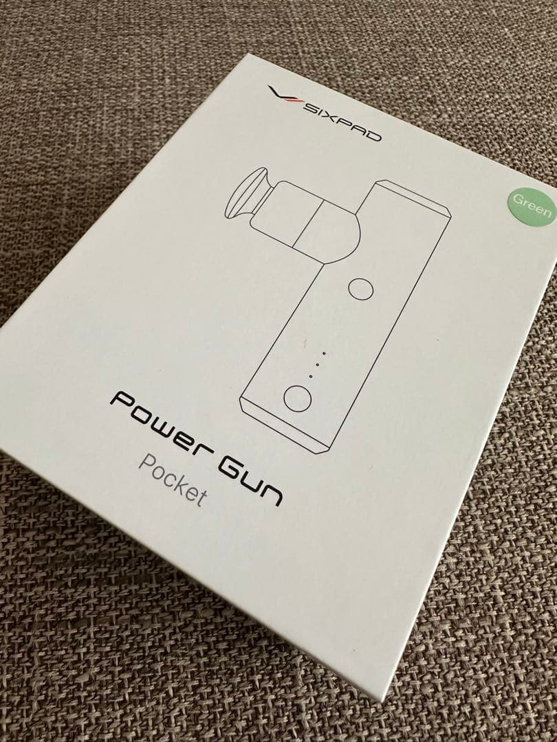 【新品】SIXPAD Power Gun Pocket ミントグリーン