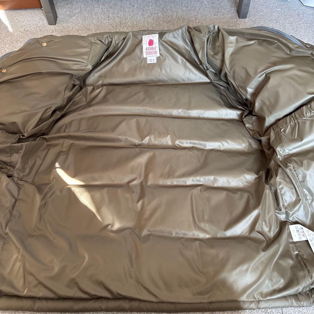 SIERRA DESIGNS ダウンジャケット オリーブ ボーイズマーケット M