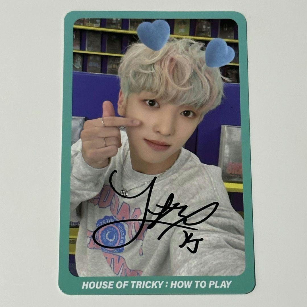 xikers サイコス サノク 10回 出席　直筆サイン トレカ　ユジュン