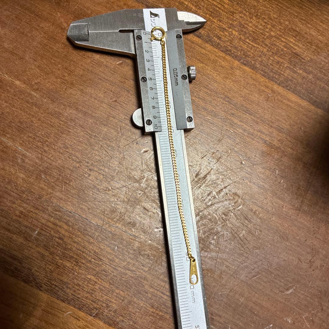 k18 18金 ネックレス 延長10cm